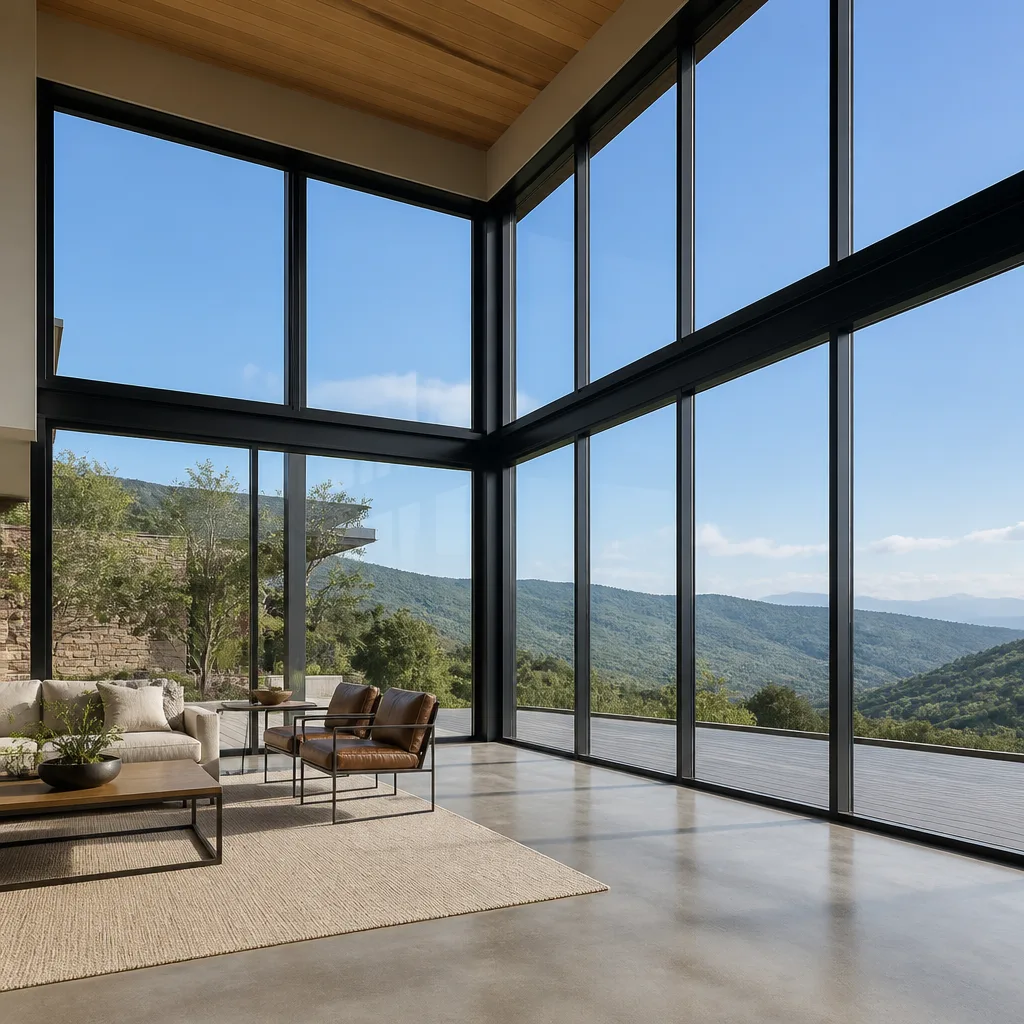 Low-E & Argon Gas Glass