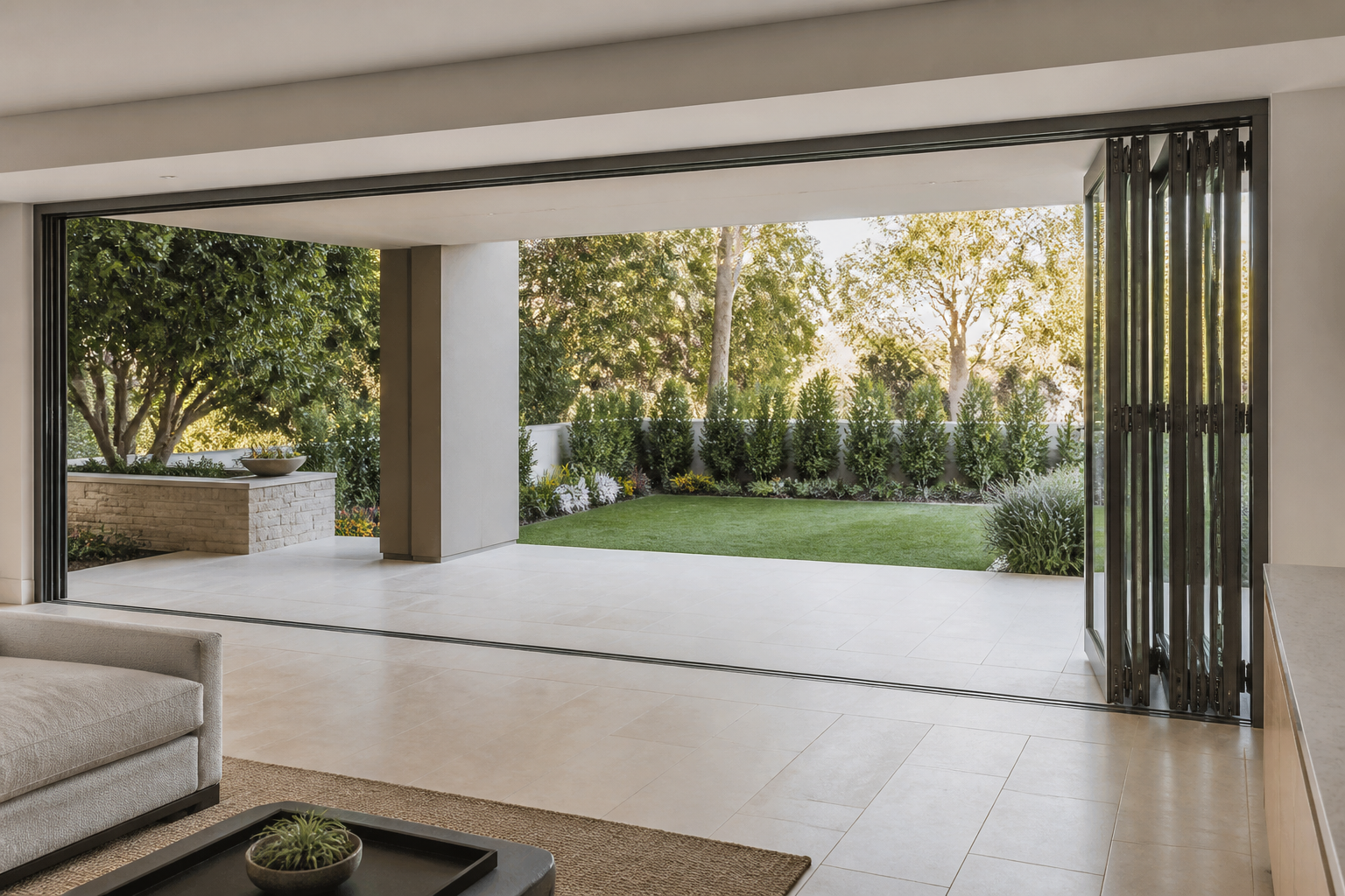 VLX 100 Bifold / Folding Door in Sunrise, FL | Sightline Windows & Doors Sunrise - detail 4