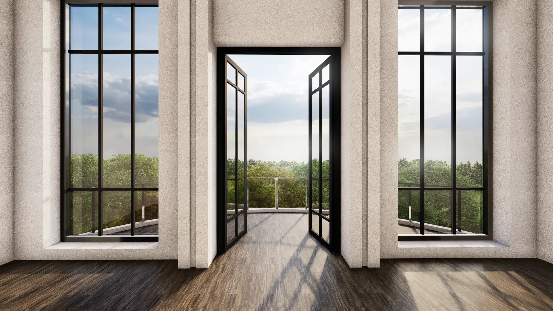 VLX 100 Double Swing / French Door in Sunrise, FL | Sightline Windows & Doors Sunrise - detail 1