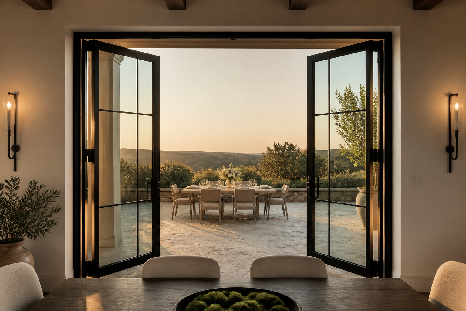 VLX 100 Double Swing / French Door in Sunrise, FL | Sightline Windows & Doors Sunrise - detail 5