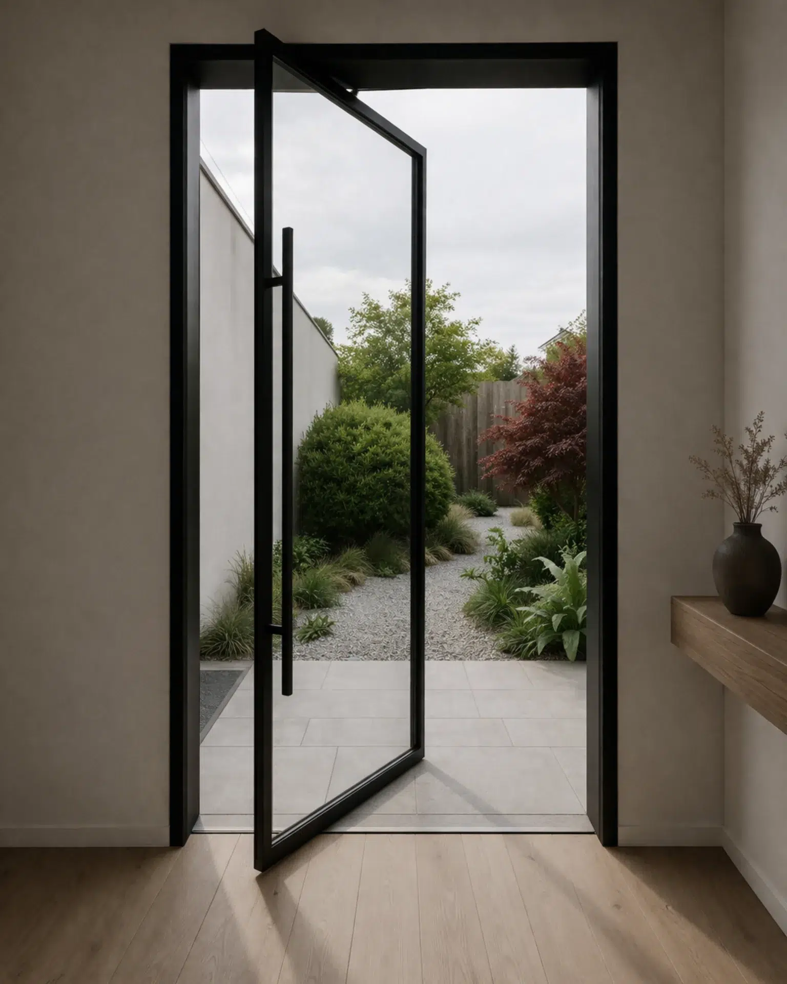 VLX 100 Pivot Door in Sunrise, FL | Sightline Windows & Doors Sunrise - detail 1