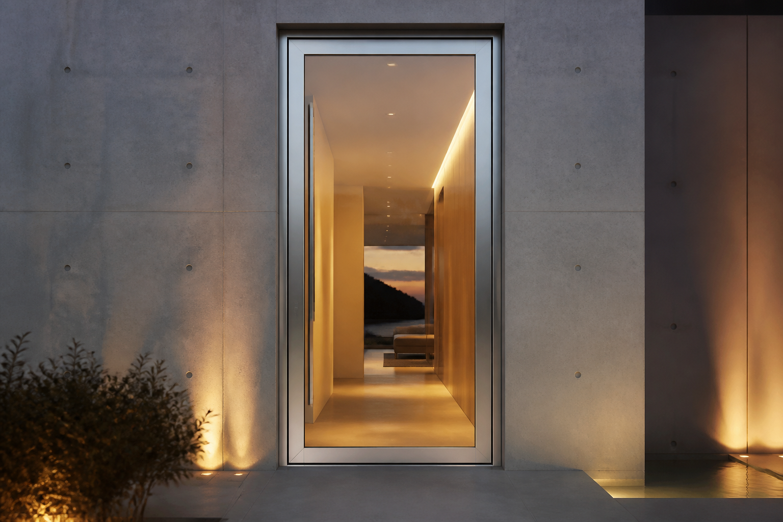 VLX 100 Pivot Door in Sunrise, FL | Sightline Windows & Doors Sunrise - detail 2